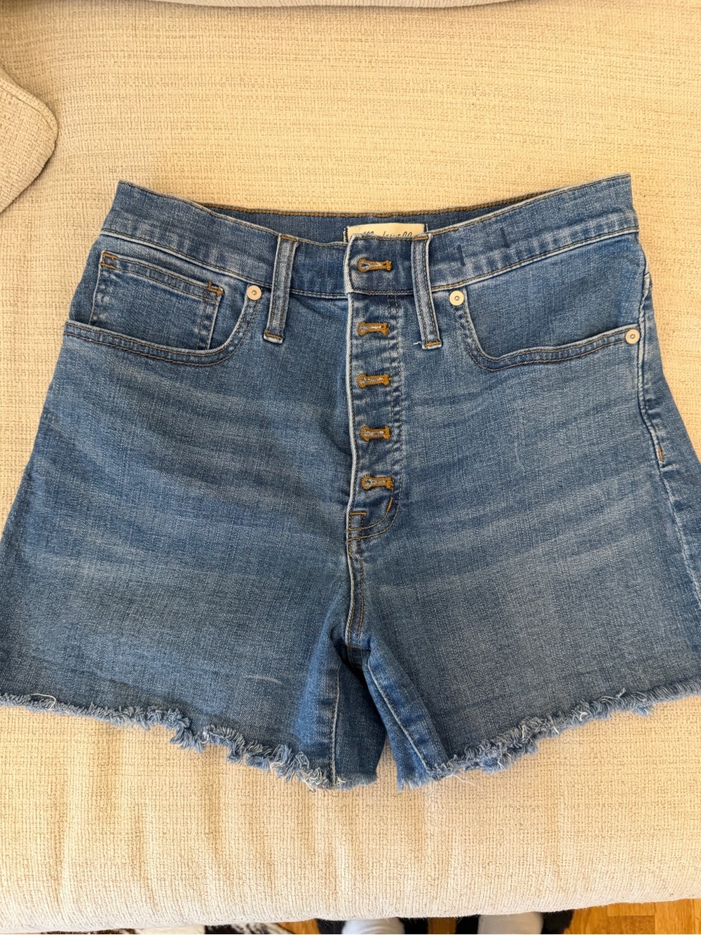 Madewell High Rise Denim Shorts